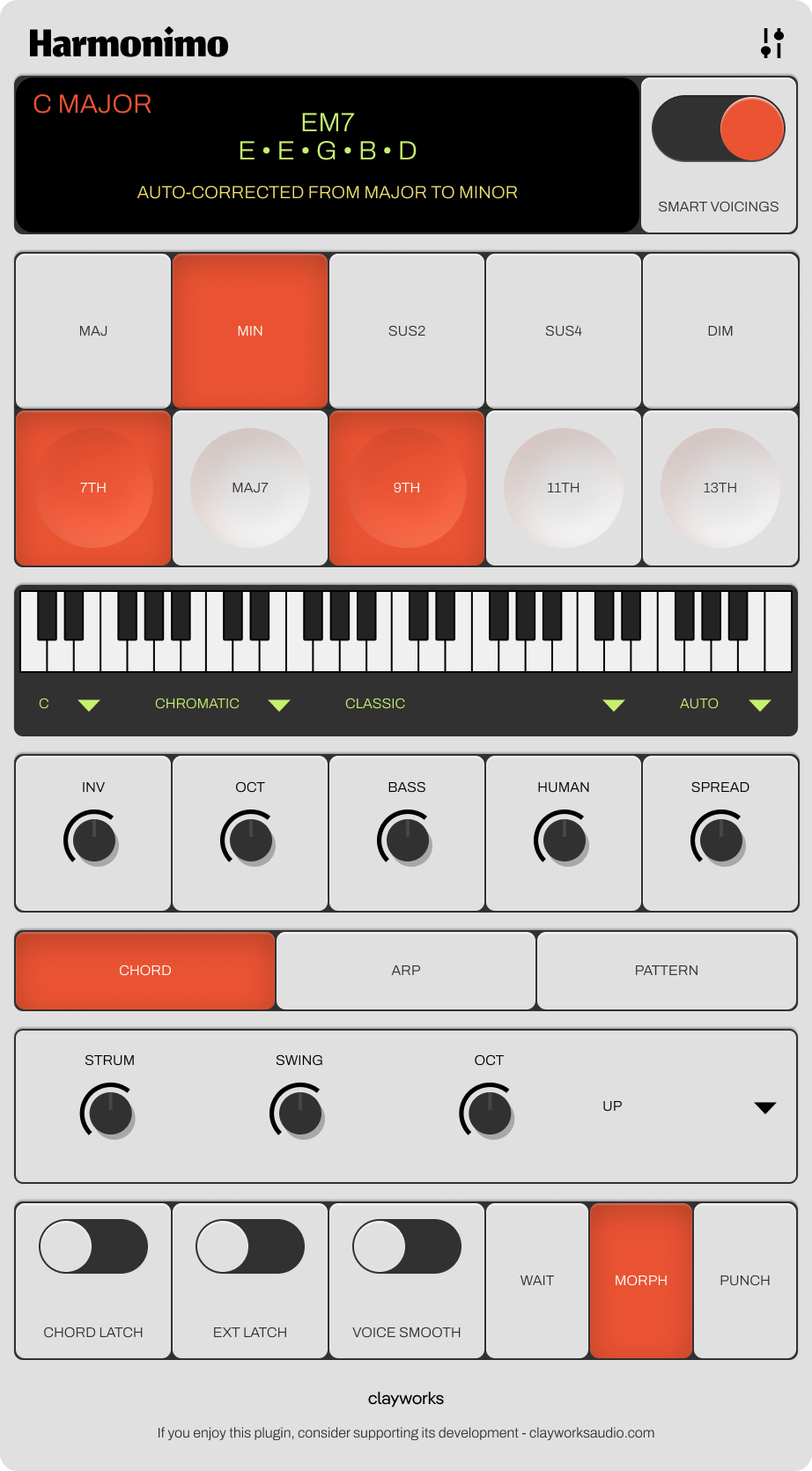 Harmonimo App Interface